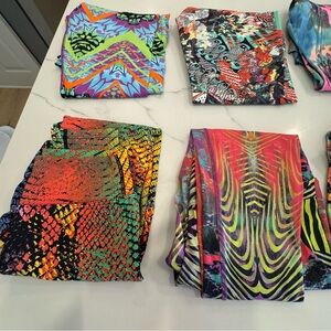 DONAJO fitness leggings LOT Size 1 (XS) 8 designer yoga pants/ athletic pants
